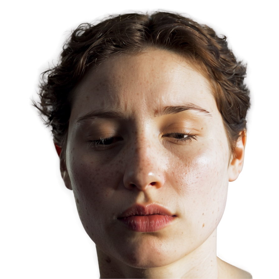 Sad Person With Shadowed Face Png 74