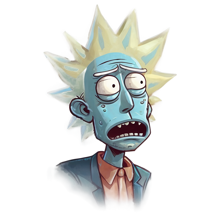 Sad Rick Character Png 29