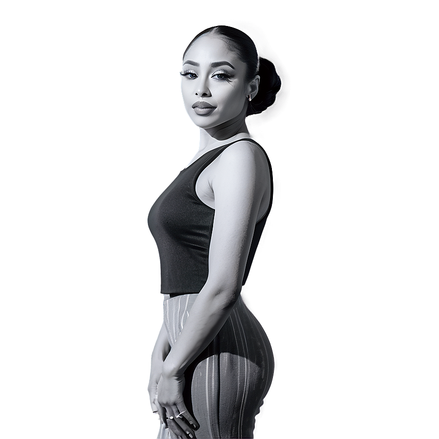 Sade In Black And White Png 06242024