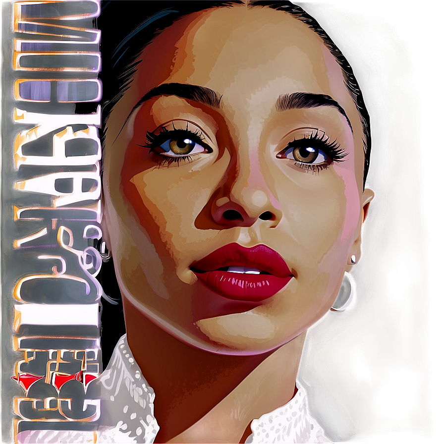 Sade Portrait Artwork Png 4