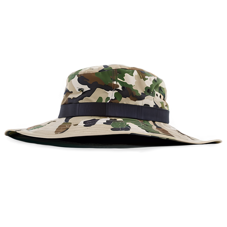 Safari Hat With Camouflage Png 06212024