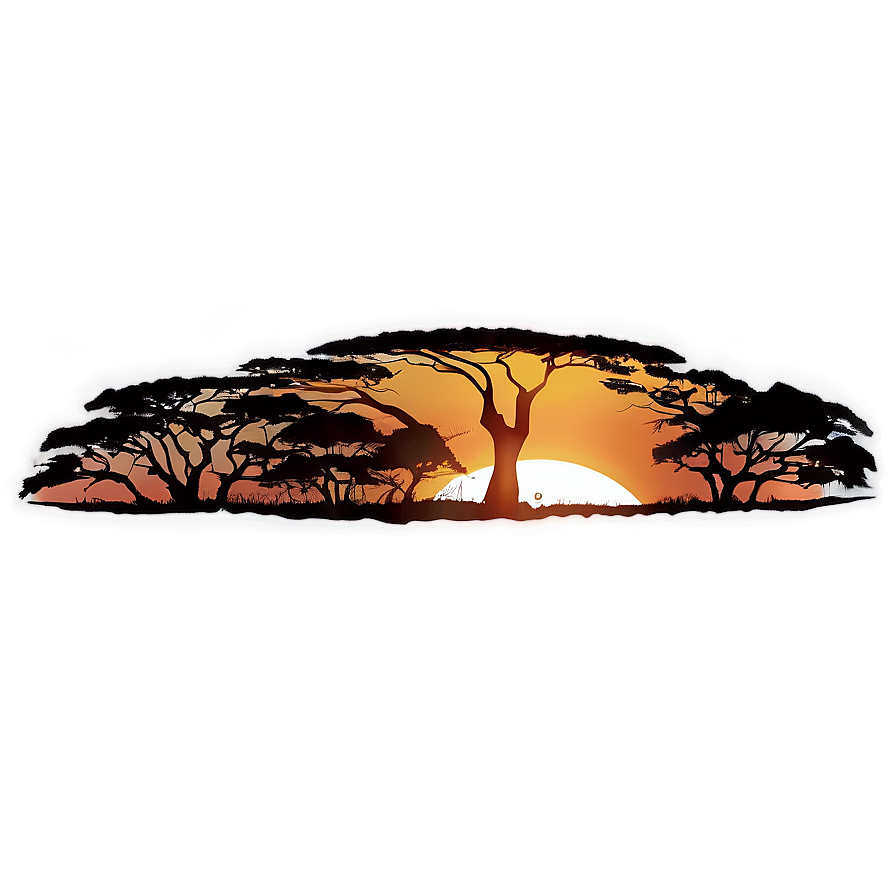 Safari Sunrise View Png Kkq