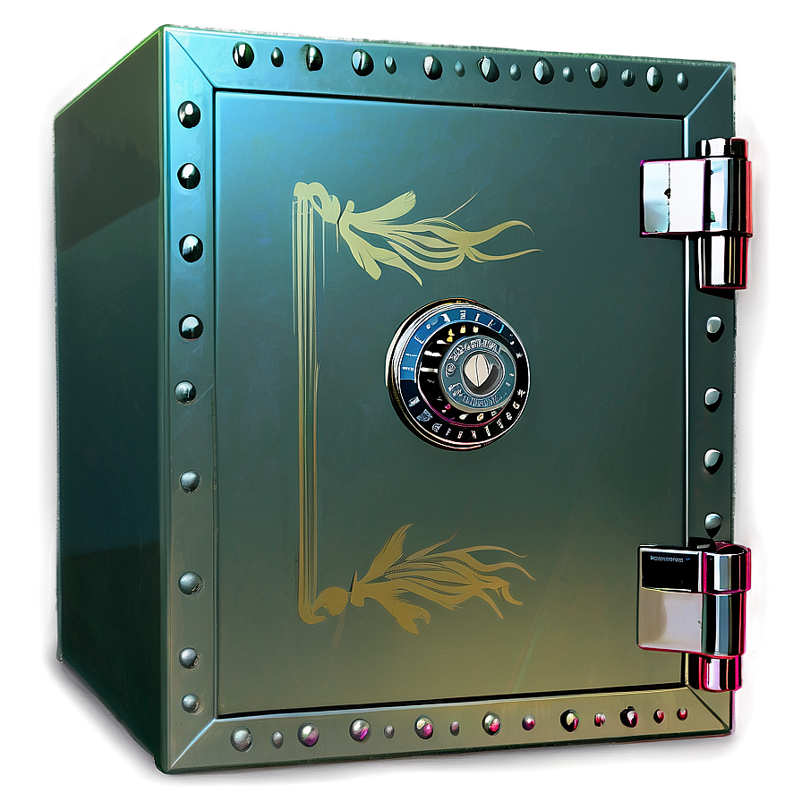 Safe Deposit Box Vault Png 06122024