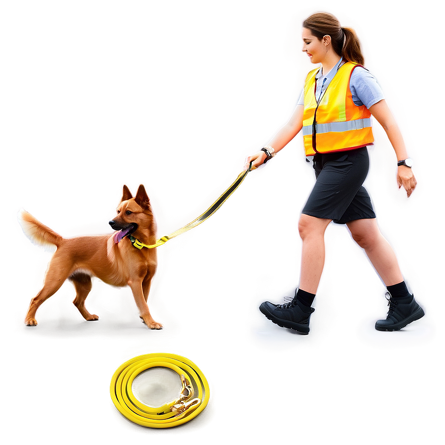 Safety Dog Leash Png Owa28