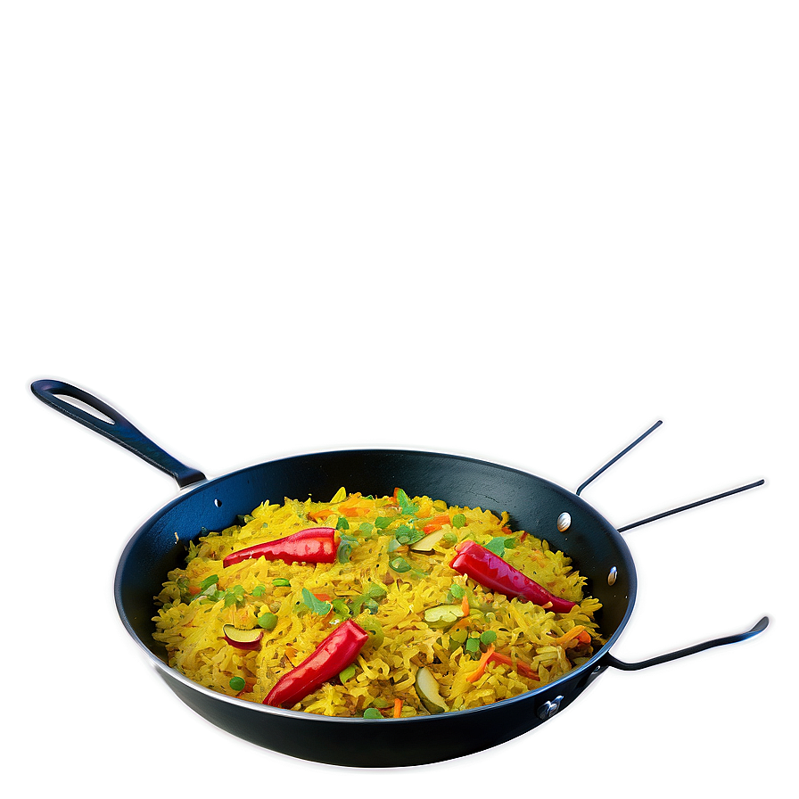 Saffron Infused Paella Png Par