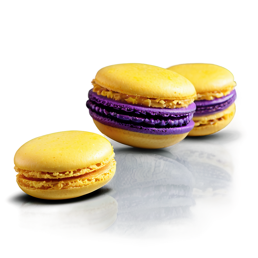 Saffron Macaron Png Fgy