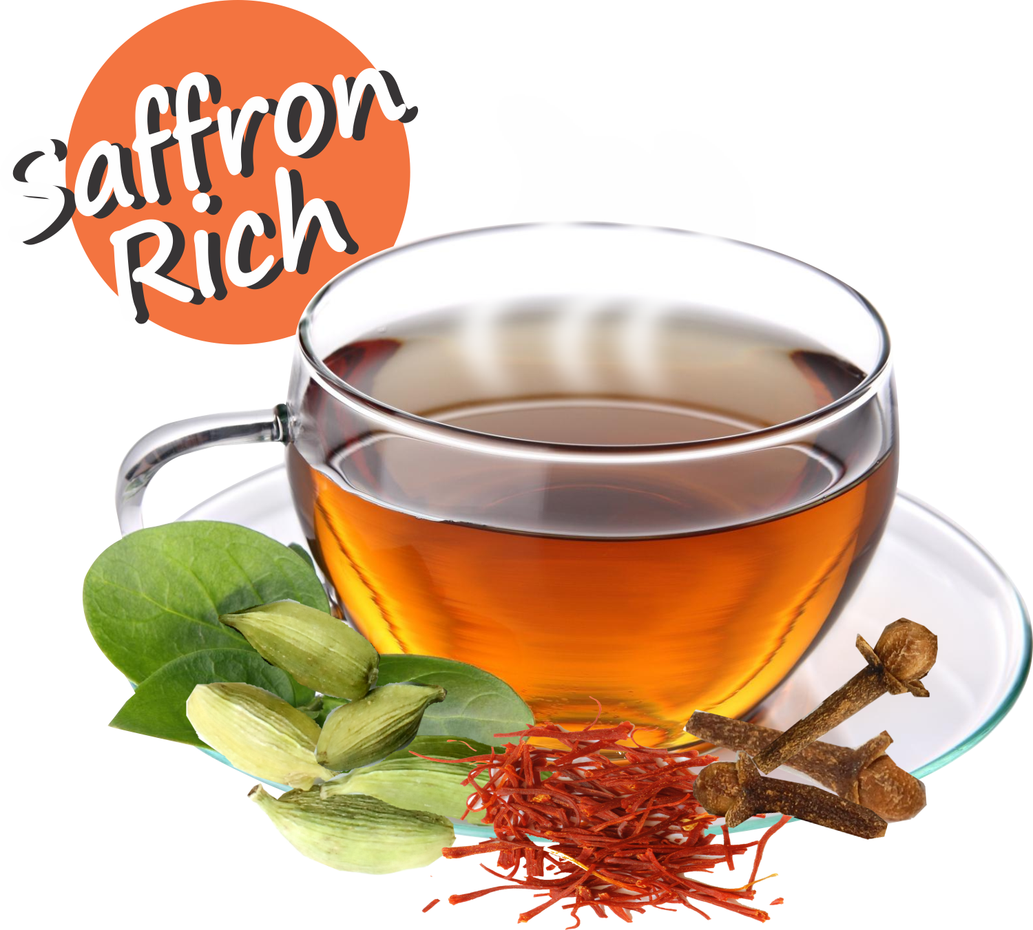 Saffron Rich Herbal Tea