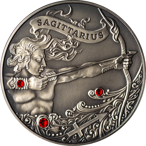 Sagittarius Zodiac Coin