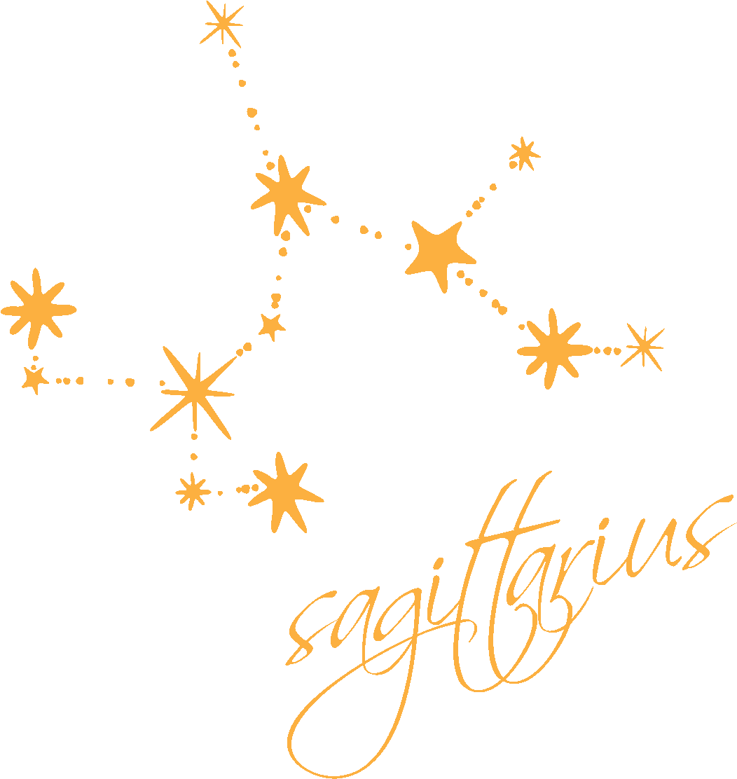 Sagittarius Zodiac Constellation Art