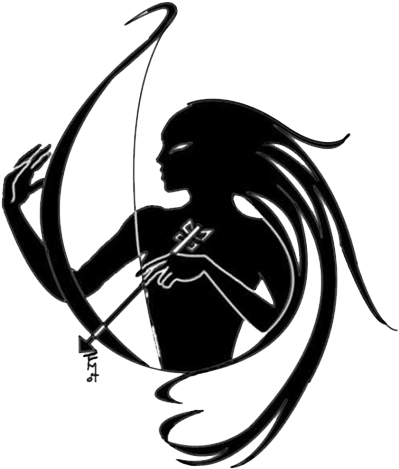 Sagittarius Zodiac Silhouette Art