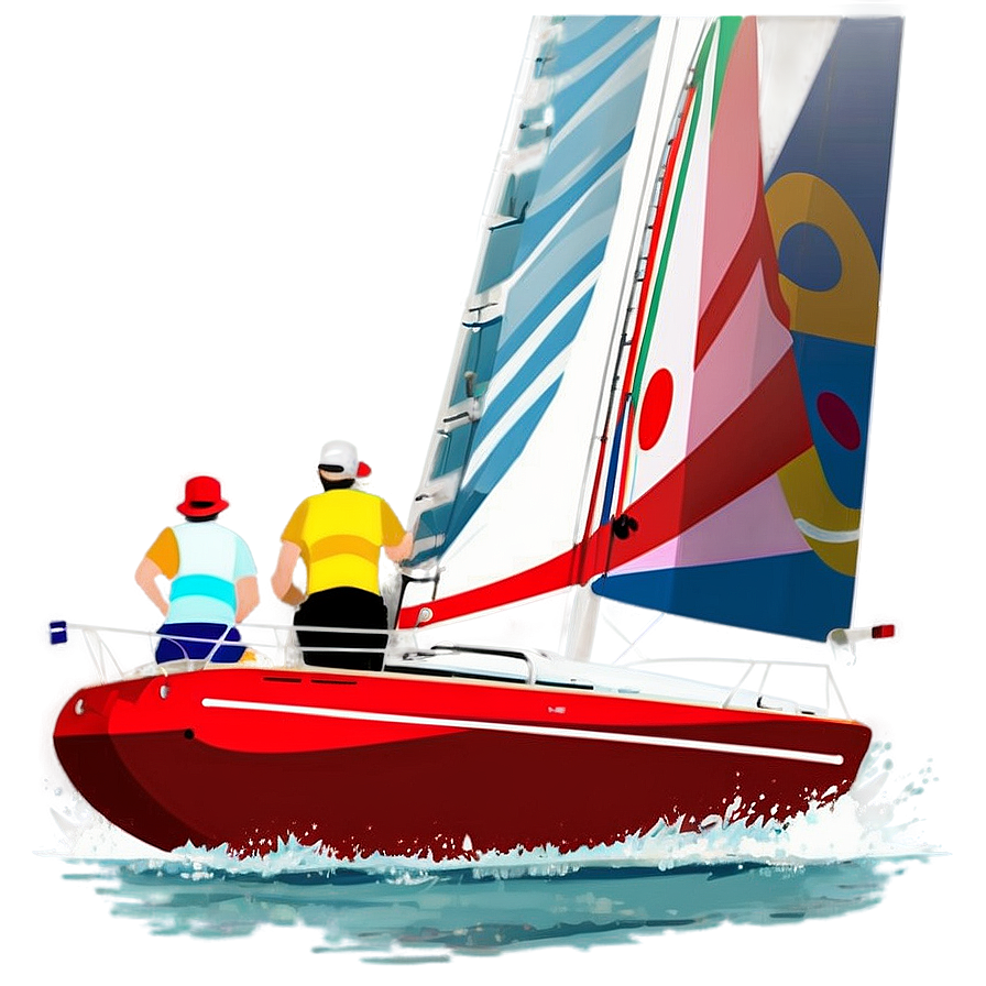 Sailboat Racing Png 06242024