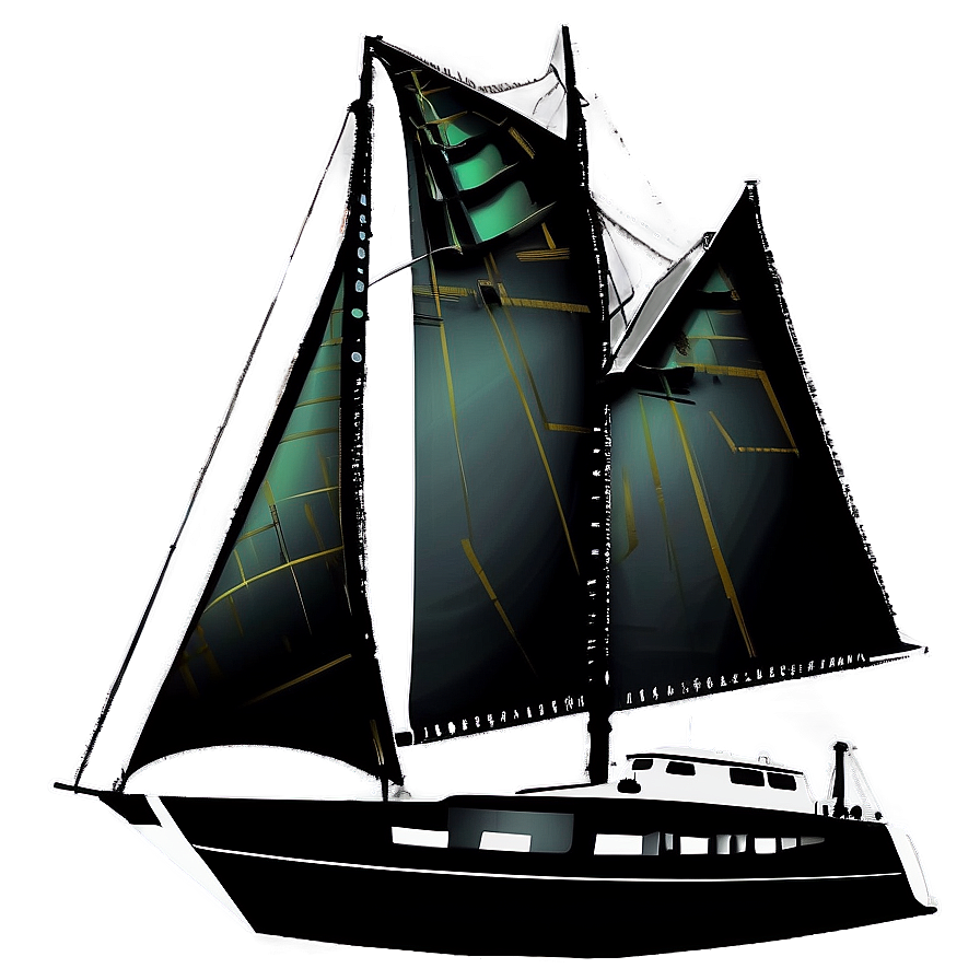 Sailboat Silhouette Png Wuy94