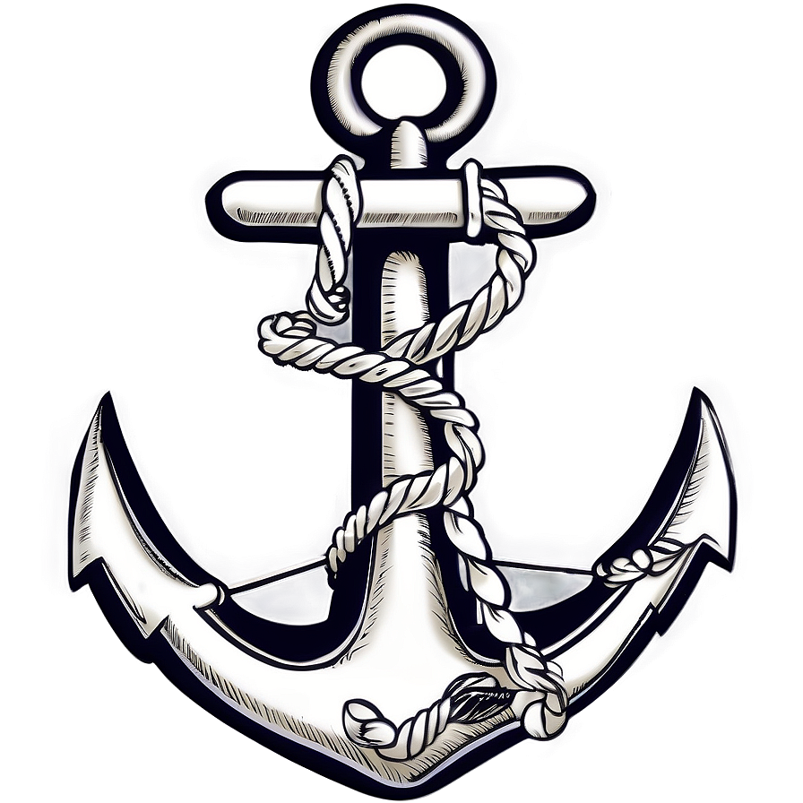 Sailor Anchor Tattoo Png Evq