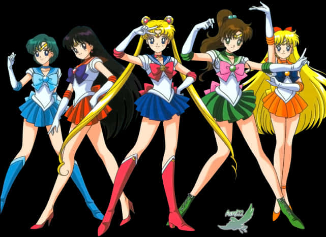 Sailor Moon Team Pose