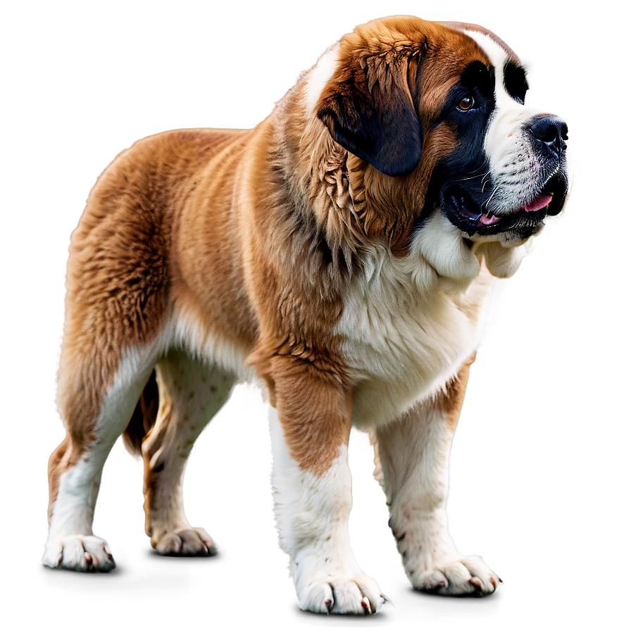 Saint Bernard Classic Stance Png 06252024