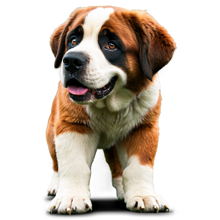 Saint Bernard Classic Stance Png Fqg9