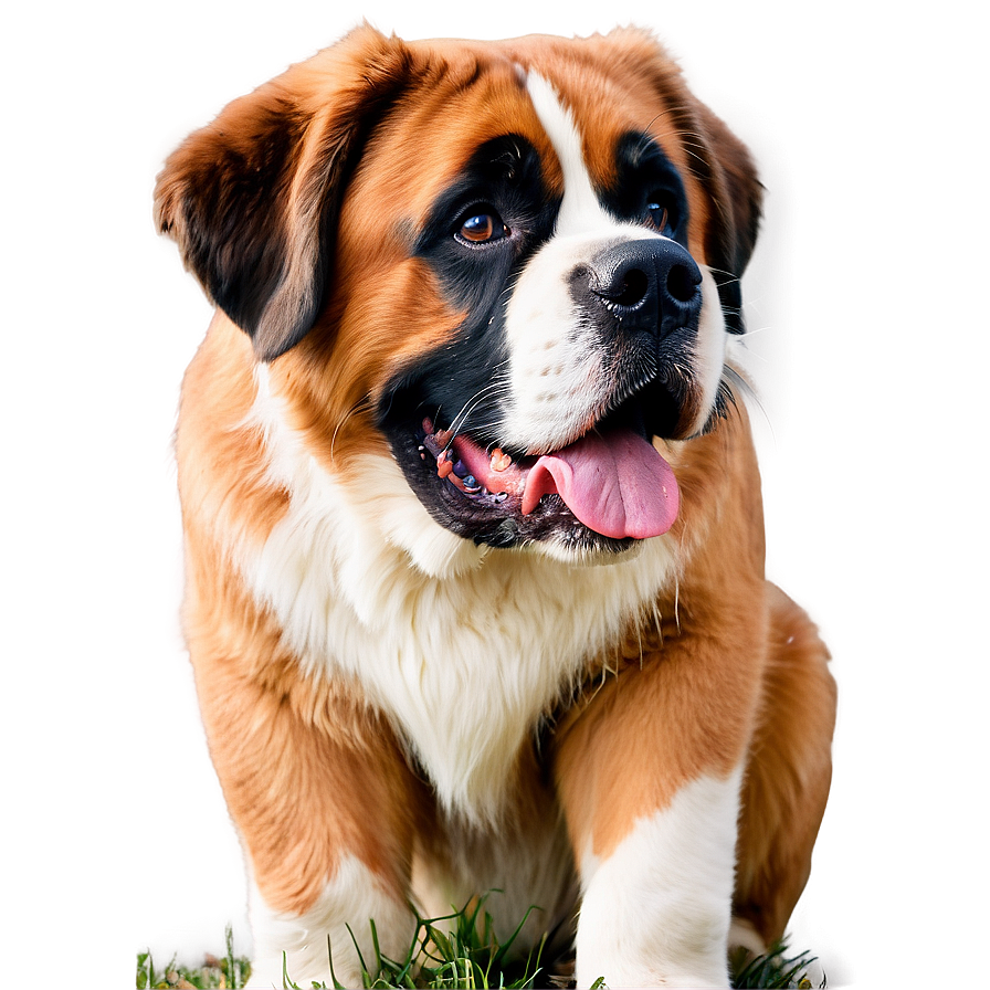 Saint Bernard Drool Face Png 06252024