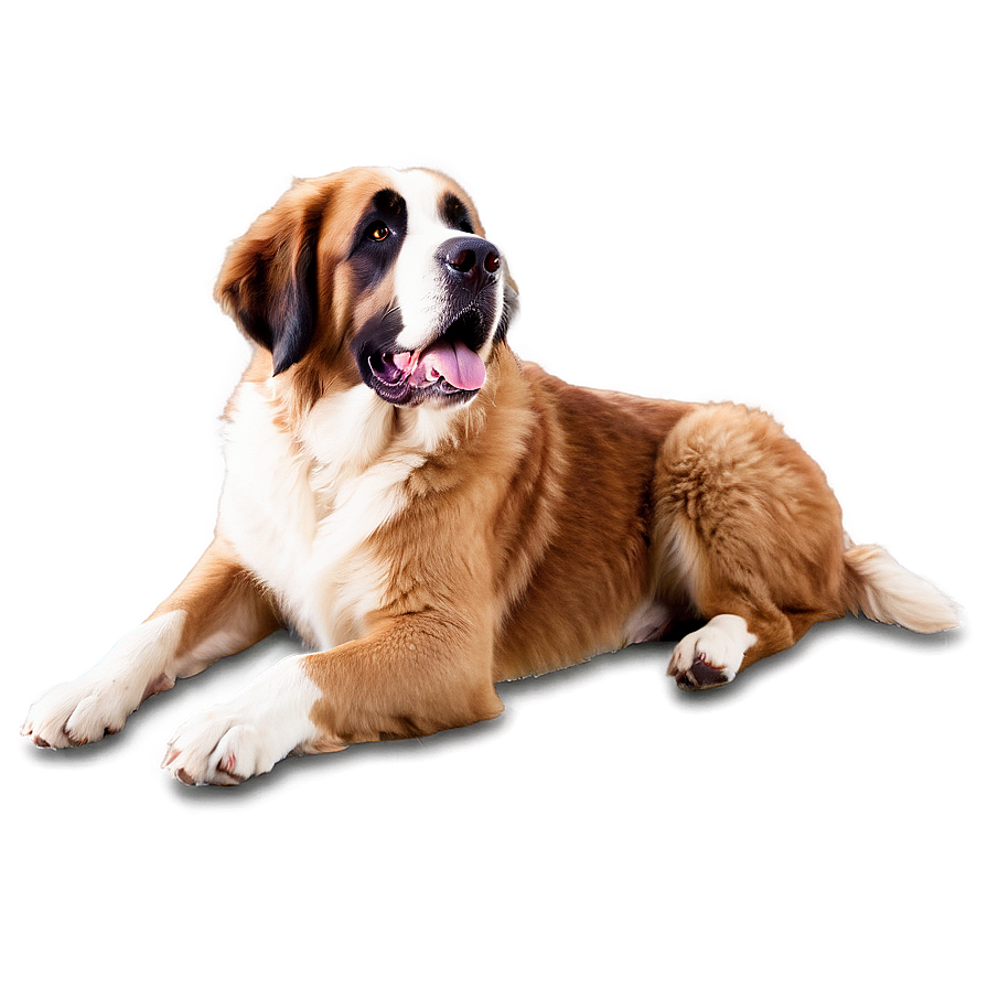 Saint Bernard Ears Flapping Png Mcc