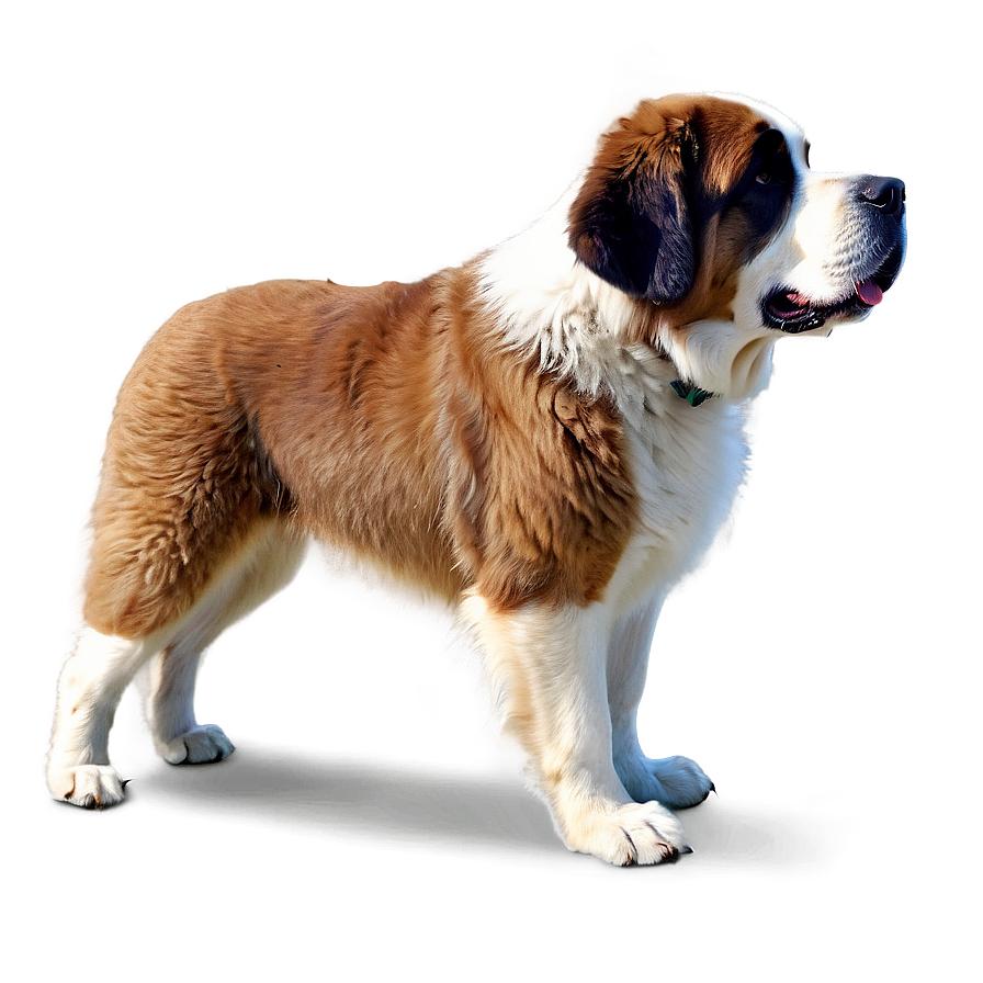 Saint Bernard In Summer Png 06252024