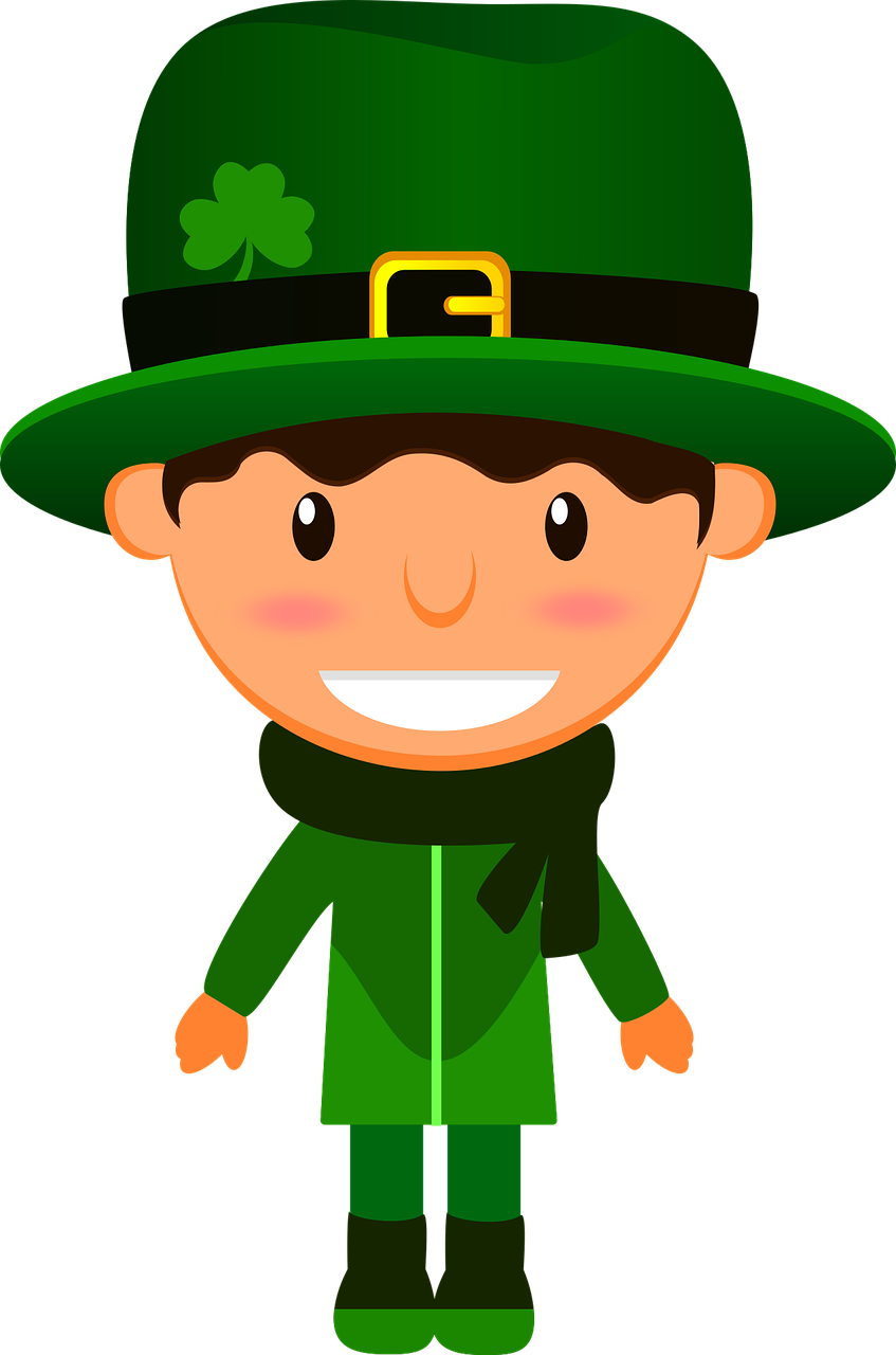 Saint Patricks Day Cartoon Character