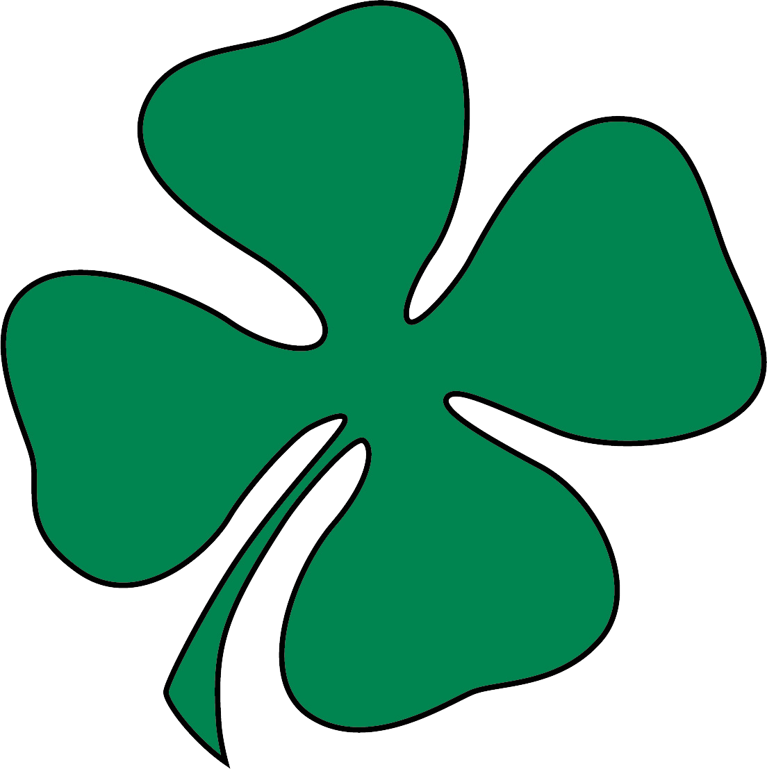 Saint Patricks Day Shamrock Graphic