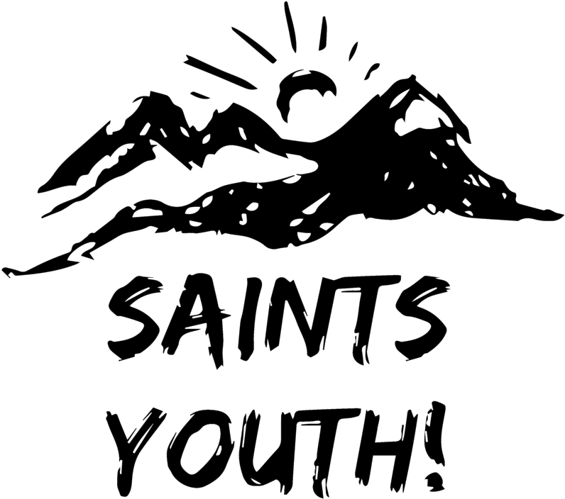 Saints Youth Mountain Sunrise Logo