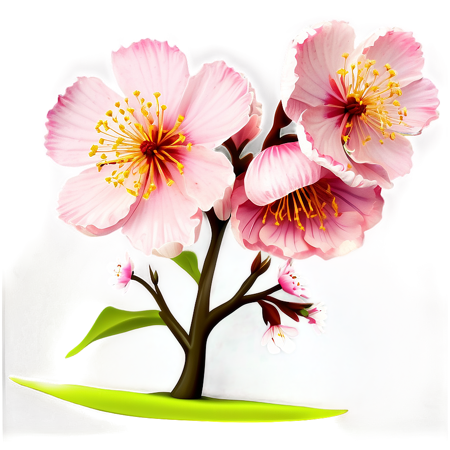 Sakura Flower Night Scene Png Toy