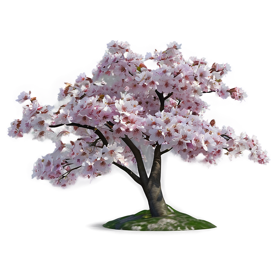 Sakura Tree In Early Spring Png Dyx86