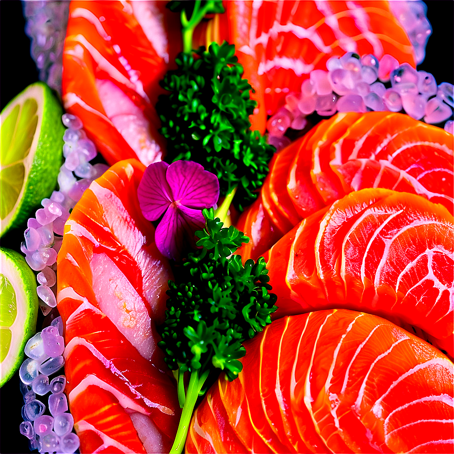 Salmon Sashimi Platter Png 71