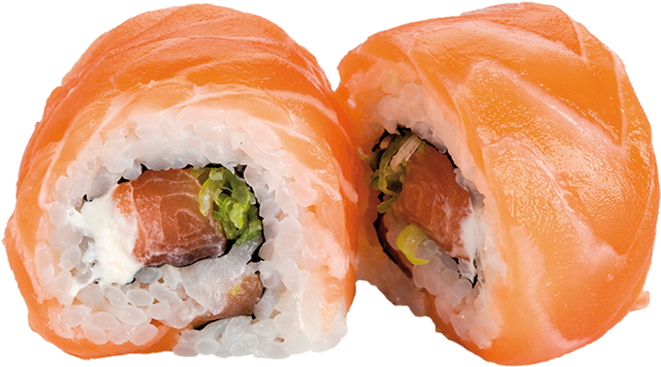 Salmon Sushi Roll Cut Open.png