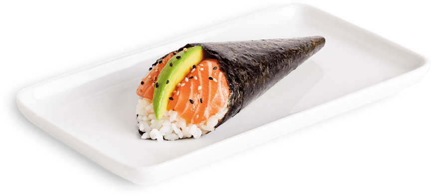 Salmon Temaki Sushi Cone