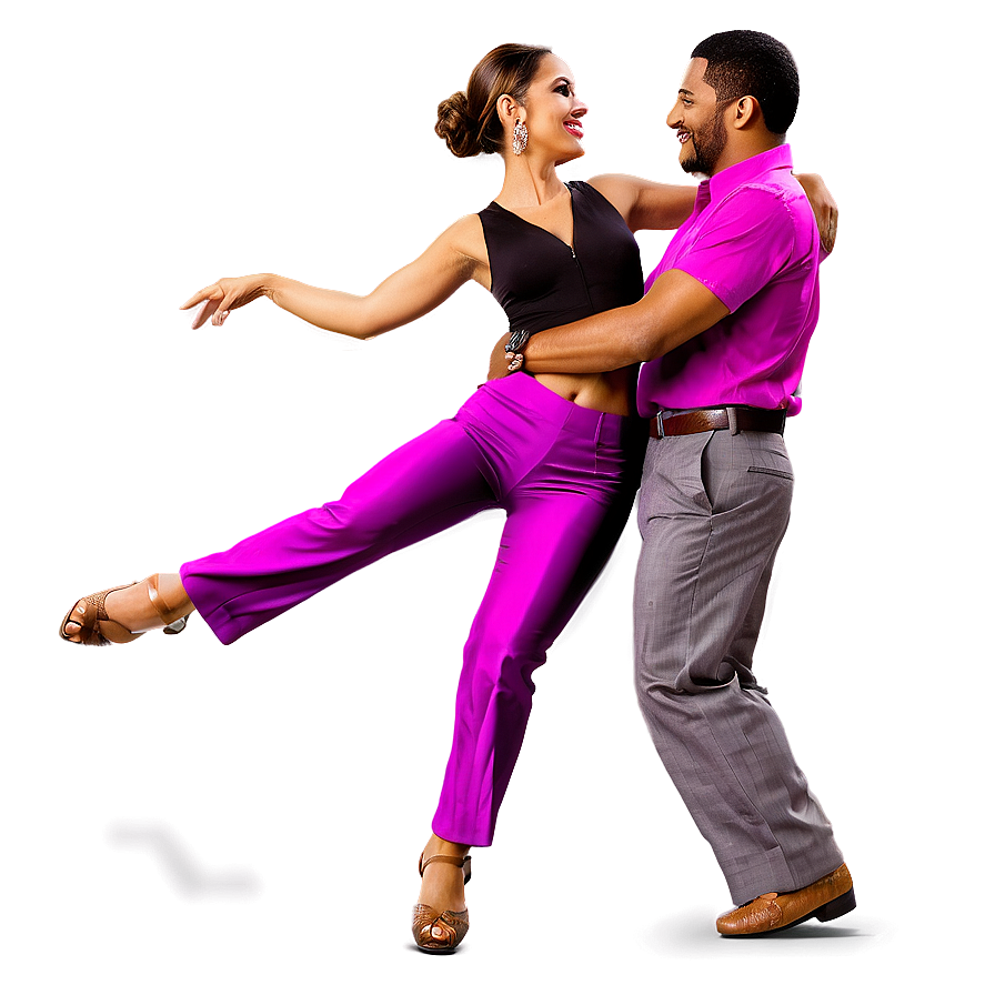 Salsa Dancing Pair Png Jvv17