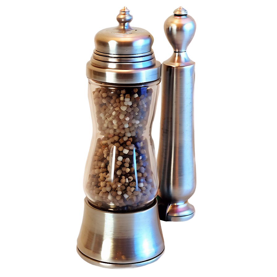 Salt And Pepper Grinder Set Png Afk99