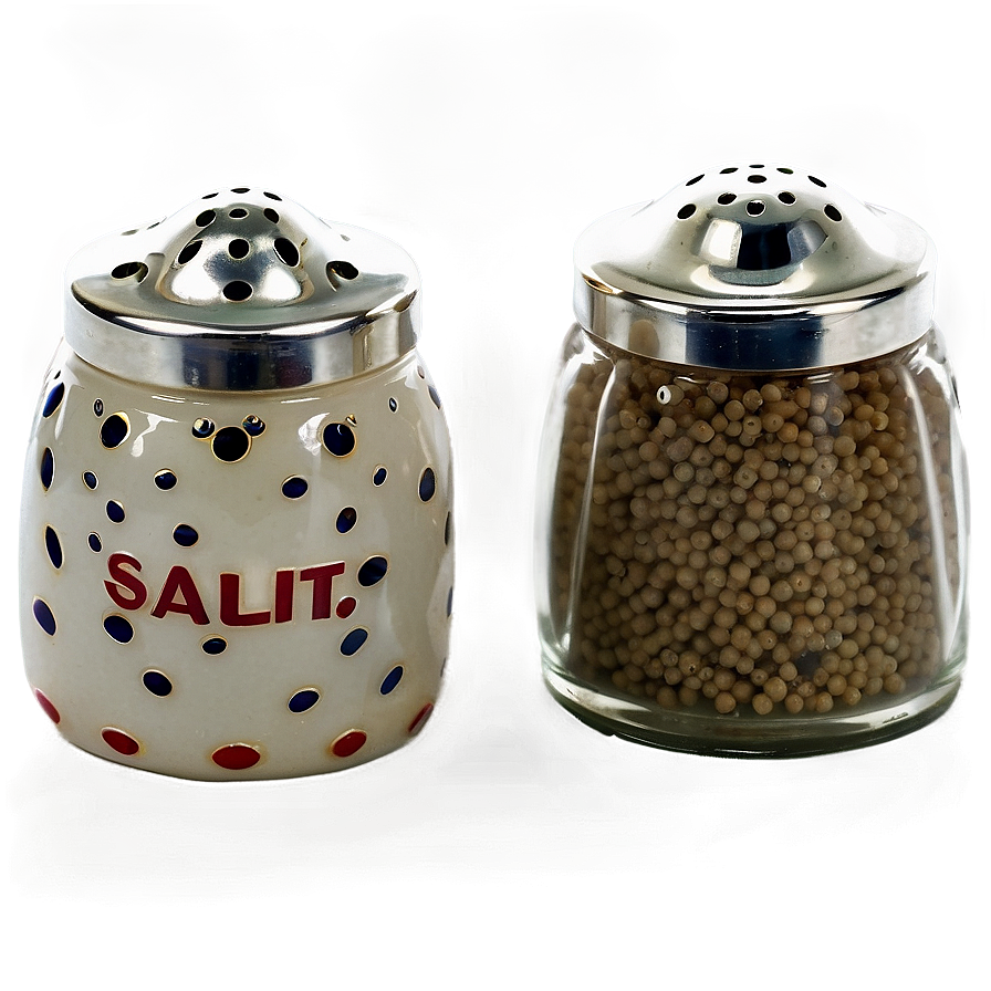 Salt And Pepper Shakers Png 30