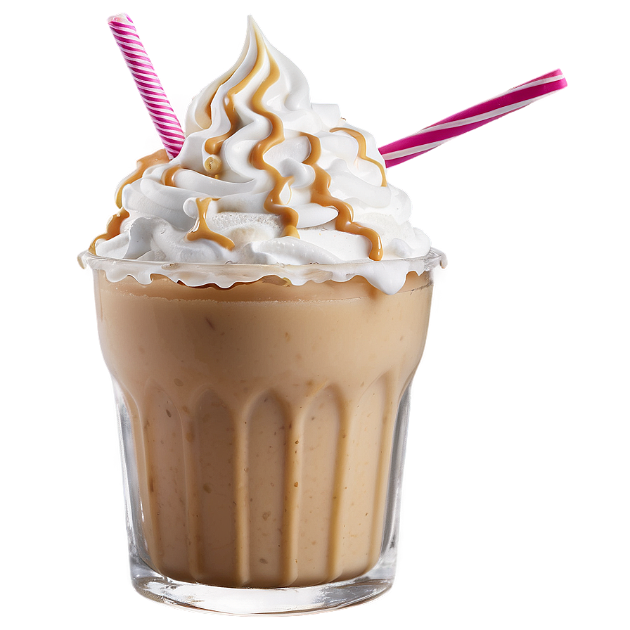 Salted Caramel Milkshake Png Ecy93