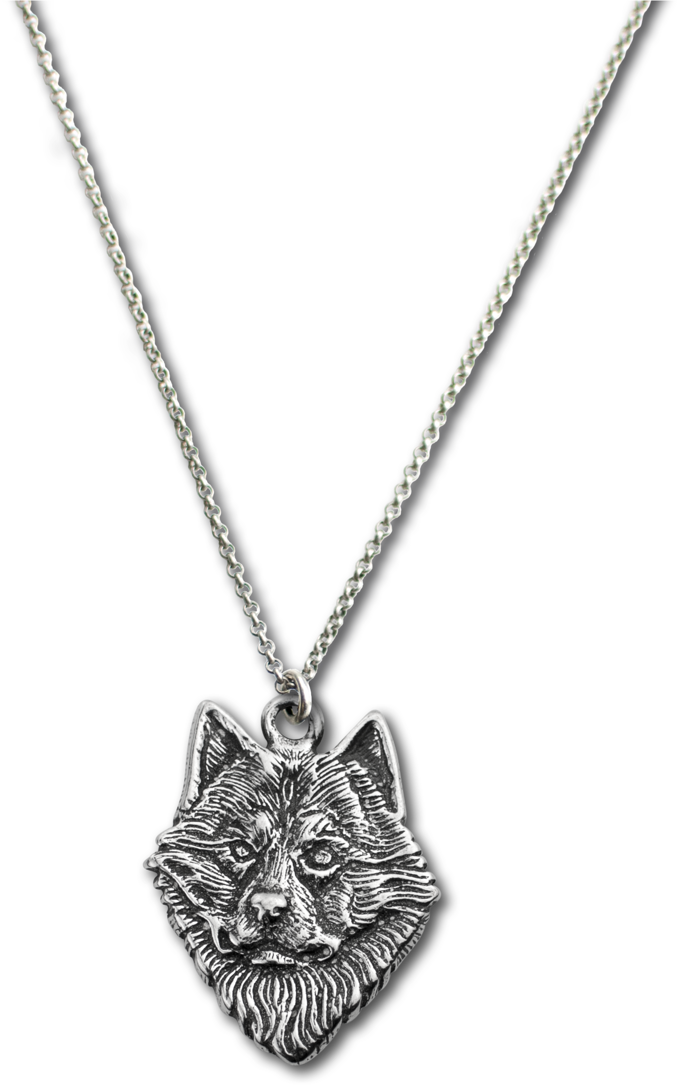 Samoyed Dog Pendant Necklace