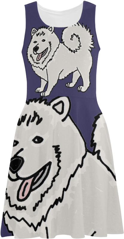 Samoyed Dress Design