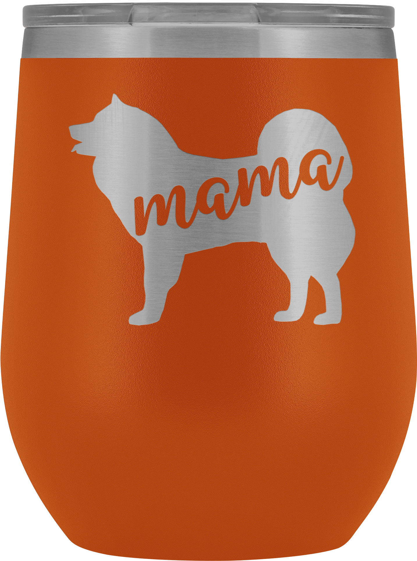 Samoyed Mama Engraved Tumbler