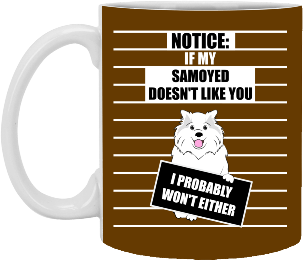 Samoyed Opinionated Mug