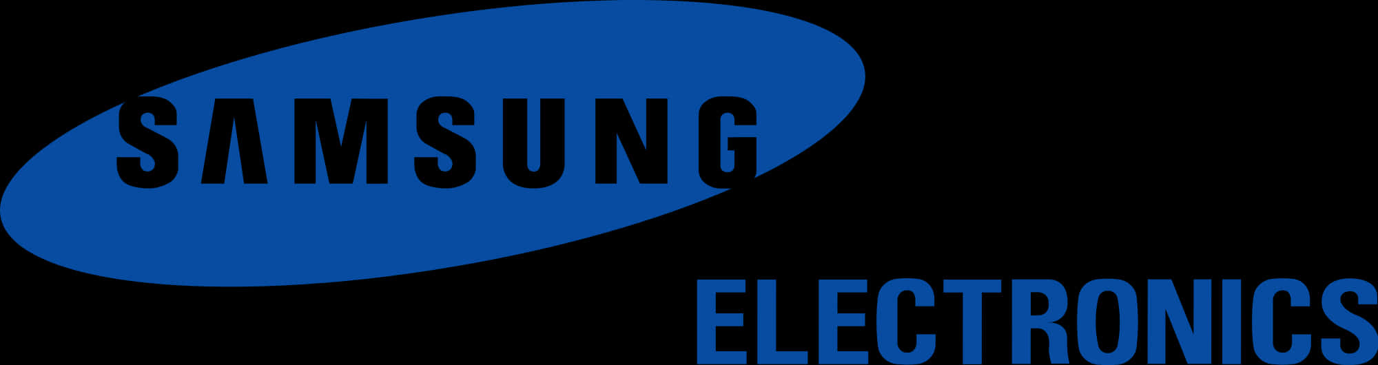 Samsung Electronics Logo Black Background