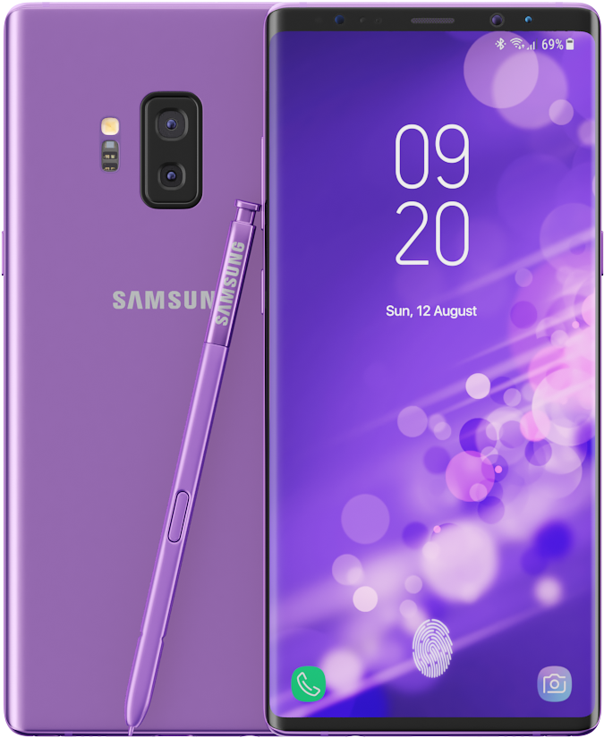 Samsung Galaxy Note9 Lavender Purple