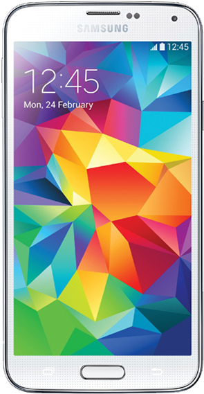 Samsung Smartphone Colorful Display