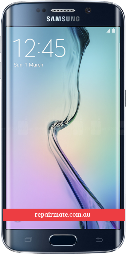 Samsung Smartphone Display Water Wallpaper