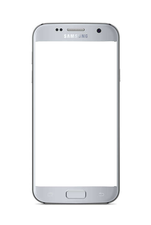 Samsung Smartphone Front View