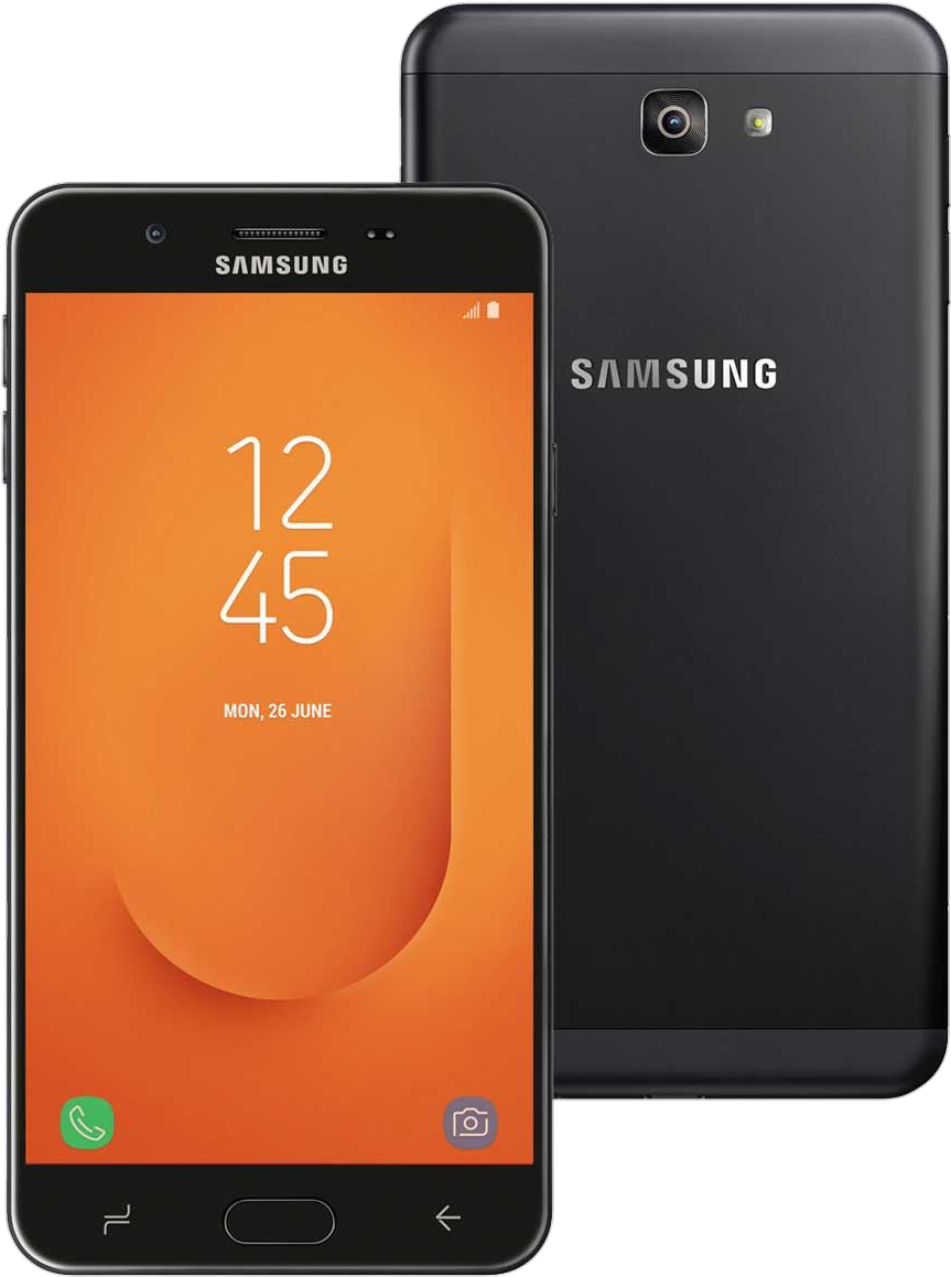 Samsung Smartphone Frontand Back View