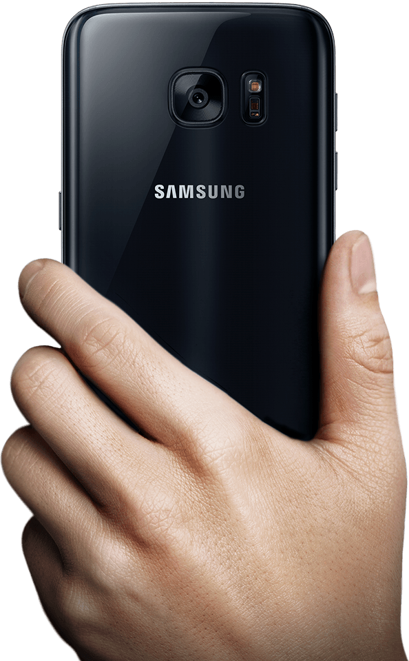 Samsung Smartphonein Hand