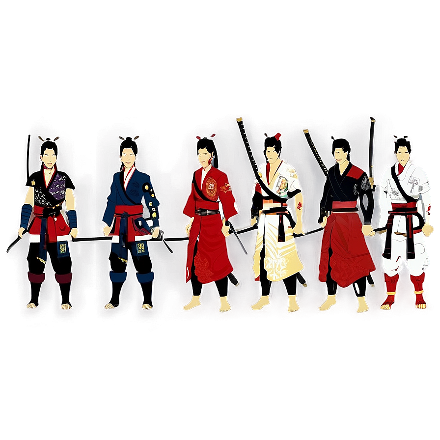 Samurai Characters Png Veu96