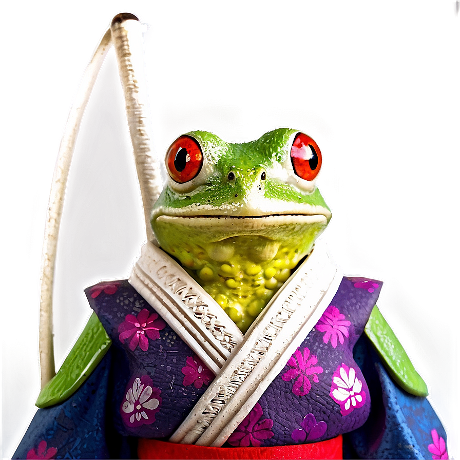 Samurai Frog Png 21