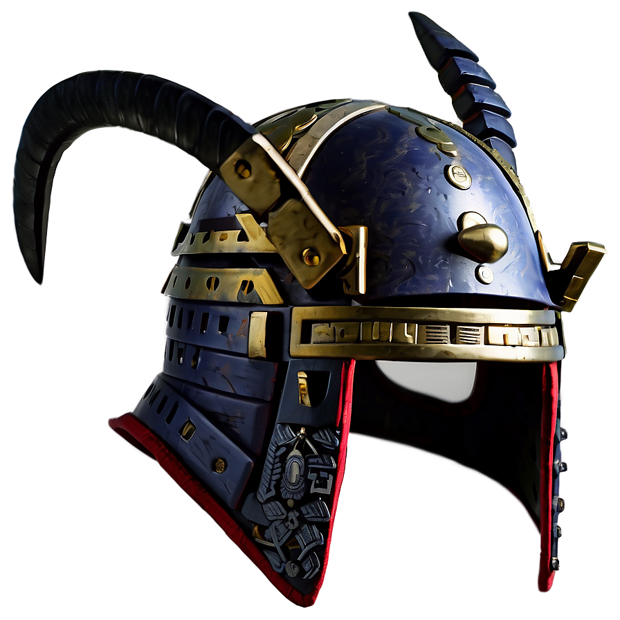 Samurai Helmet In Detail Png Xhm99