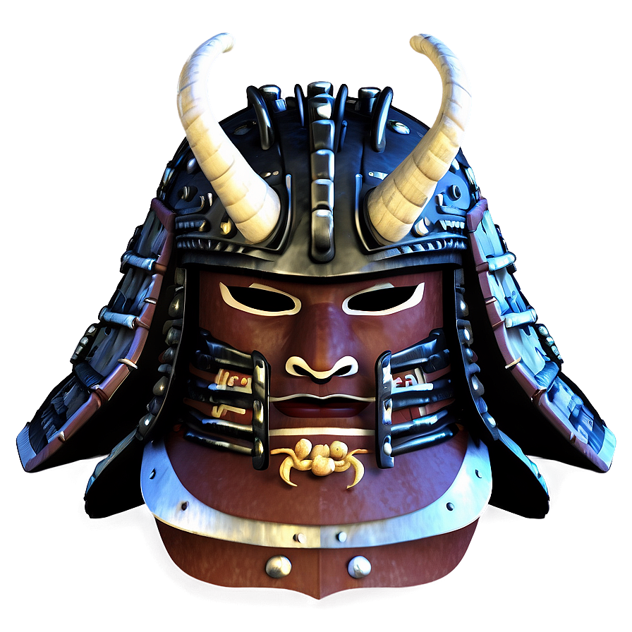 Samurai Helmet With Horns Png Hhg